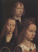 Gerard David Detail from the Virtgo ivter Virgines oil painting on canvas